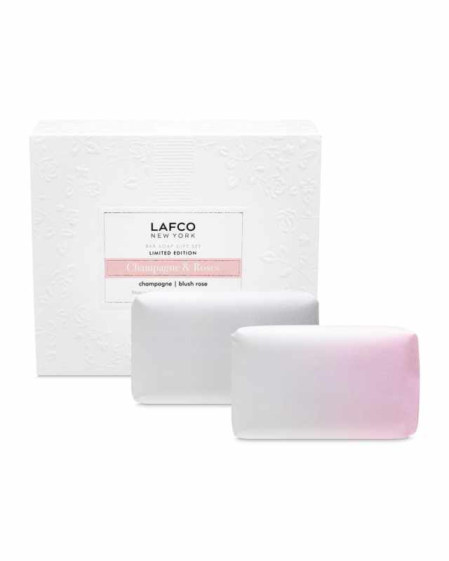 Champagne and Roses Soap Duo